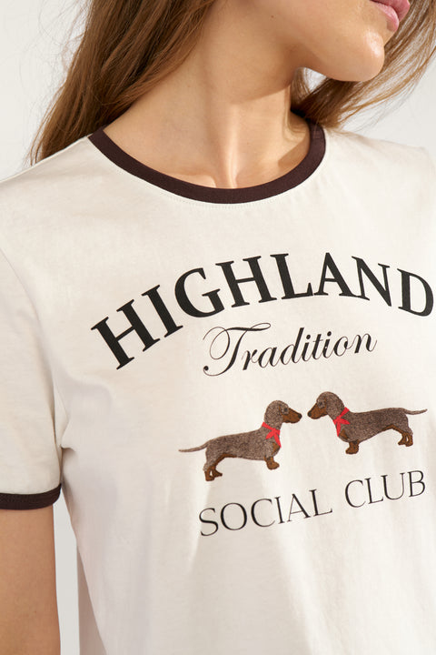 Numph Tracy T-Shirt In Cloud Dancer
