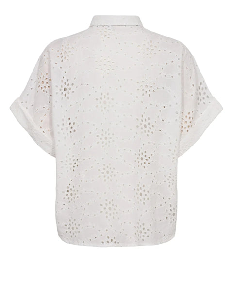 Numph Karissa Shirt In Bright White