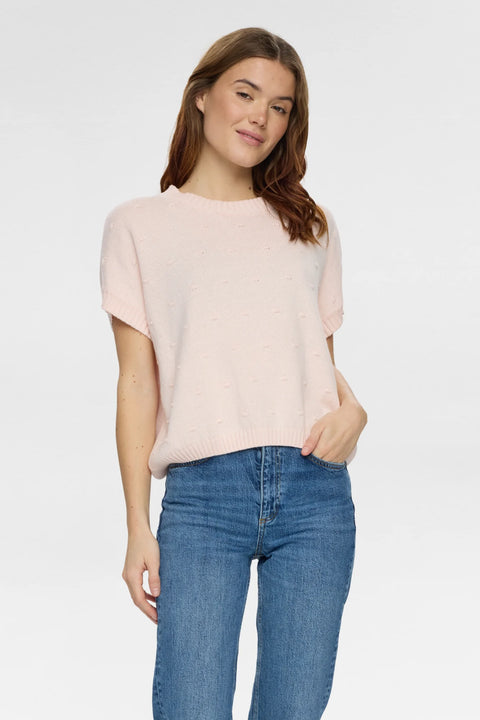 Numph Lisana Pullover In Mangano Calcite