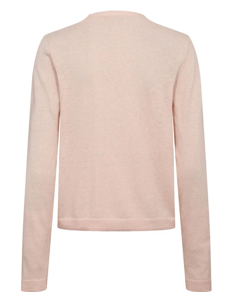 Numph Cally Cardigan In Mangano Calcite