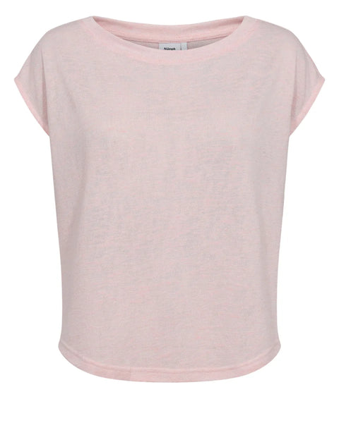 Numph Meddi T-Shirt In Mangano Calcite