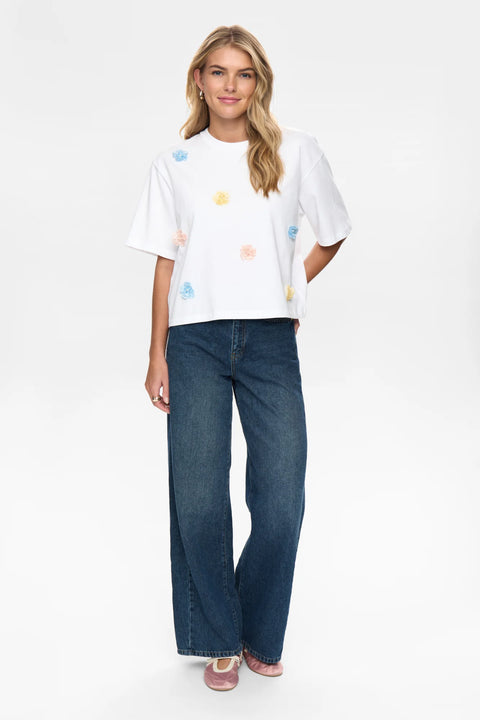 Nümph Fleura Tee In Skyway