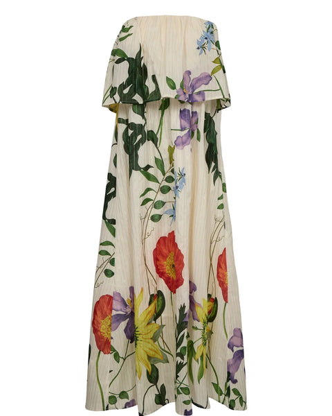 Numph Belisa Maxi Dress In Pristine