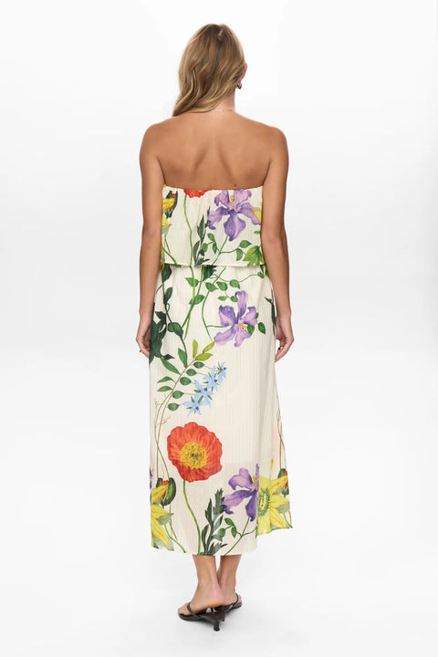 Numph Belisa Maxi Dress In Pristine