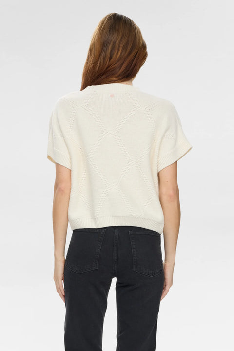 Numph Amie Pullover In Pristine