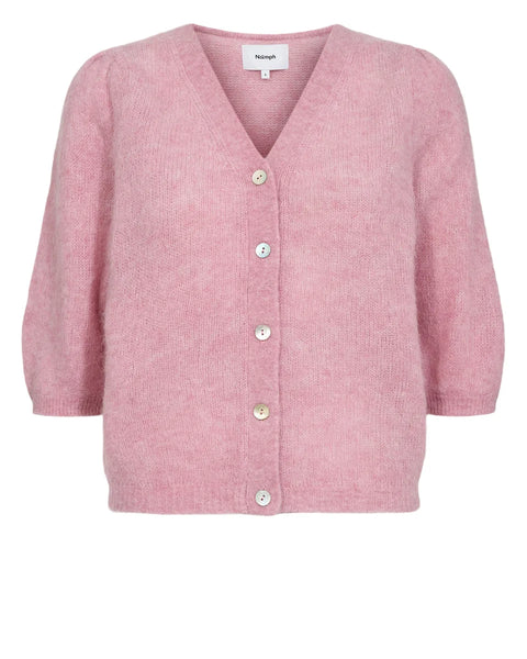 Numph Lana Cardigan In Orchid Smoke