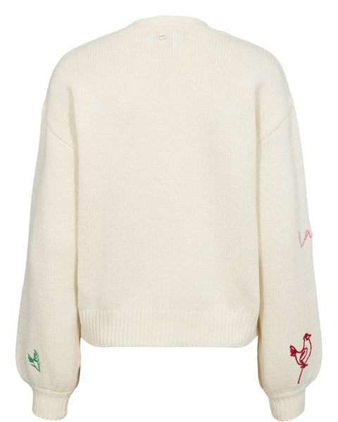 Numph Wally Cardigan In Pristine