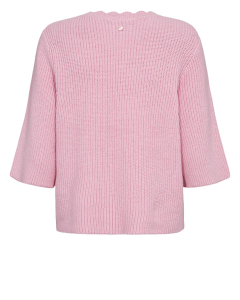 Numph Marsie Ss Pullover  In Lilac Sachet