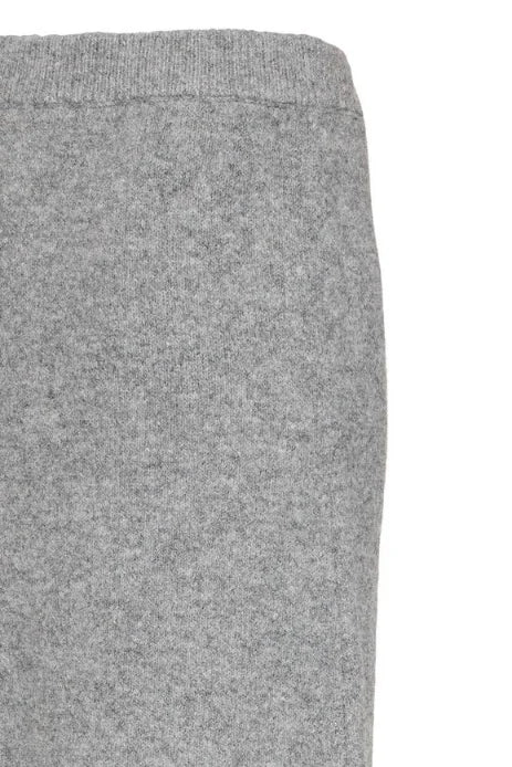 B Young Ottie Skirt In Mid Grey Melange