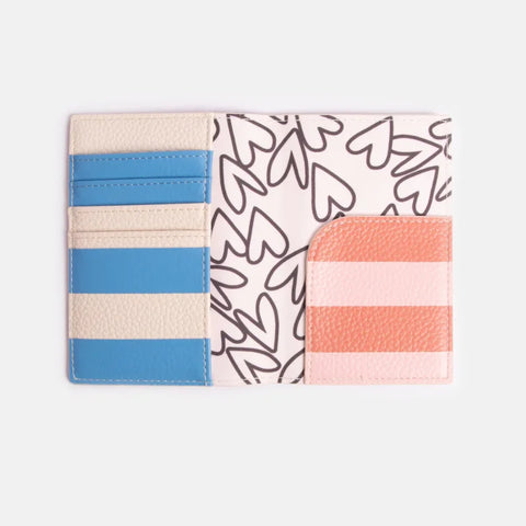 Caroline Gardner Gifts Pas102 Multi Stripe Passport Holder