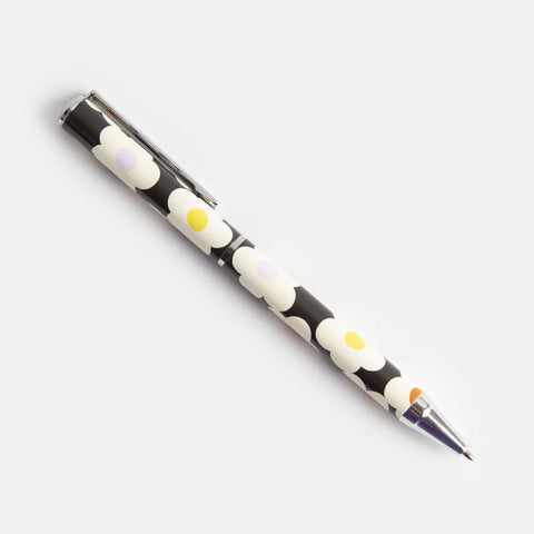 Caroline Gardner Gifts PEN158 Multi Flower Charcoal Boxed Pen