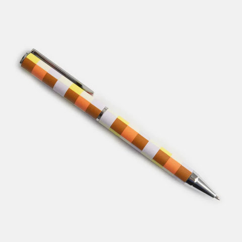 Caroline Gardner Gifts PEN159 Multi Check Boxed Pen