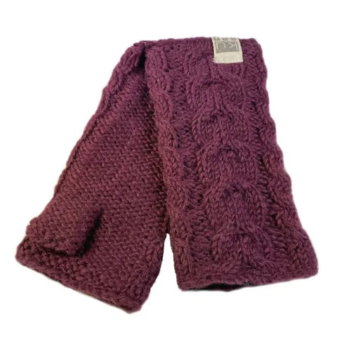 Kusan PK2228 Handwarmers Cable Berry Red