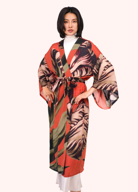 Powder PKG80 Tulip Long Kimono Gown
