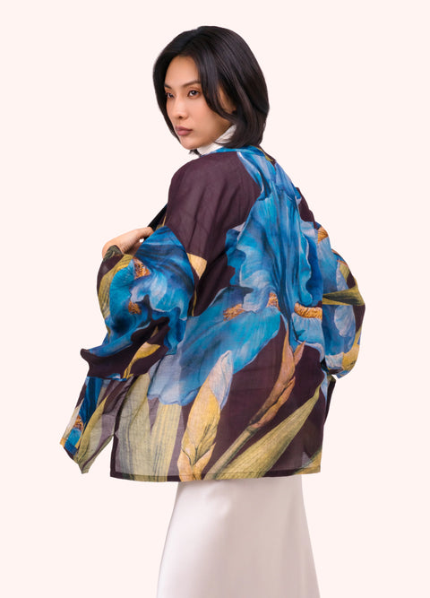 Powder PKJ78 Iris Short Kimono Jacket