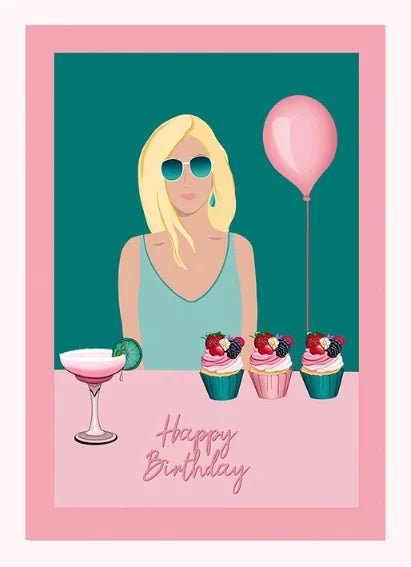 Pink And Mint PMLB915A6 B Lil Card