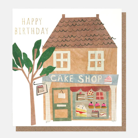Caroline Gardner Gifts PRC008 Happy Birthday Collage Cake Shop