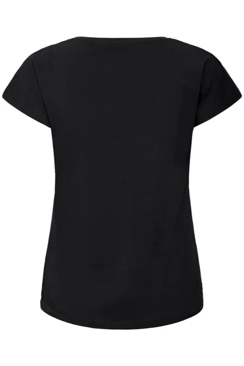 B Young Pamila V Tee In Black