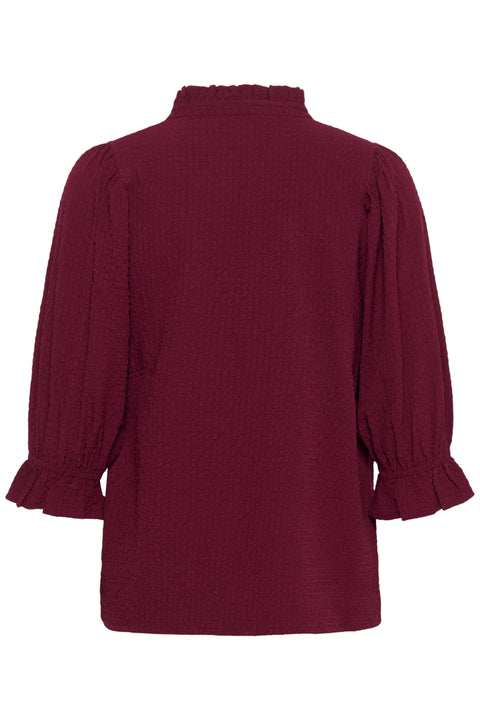 Part Two Toni Blouse In Tawny Port