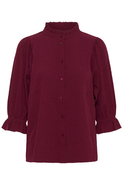 Part Two Toni Blouse In Tawny Port