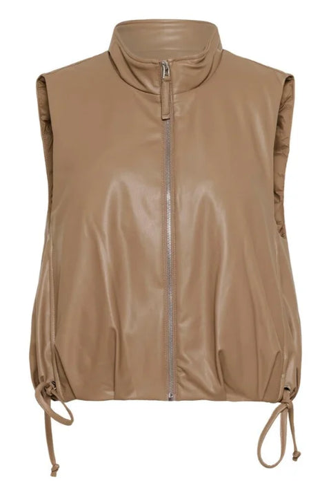 Saint Tropez Payden Vest In Tiger's Eye