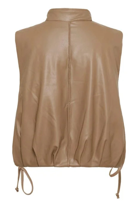 Saint Tropez Payden Vest In Tiger's Eye