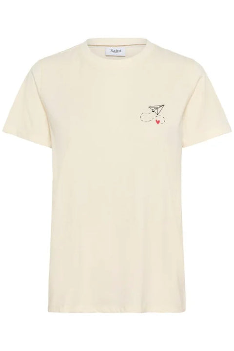 Saint Tropez Patrine T-Shirt In Ice