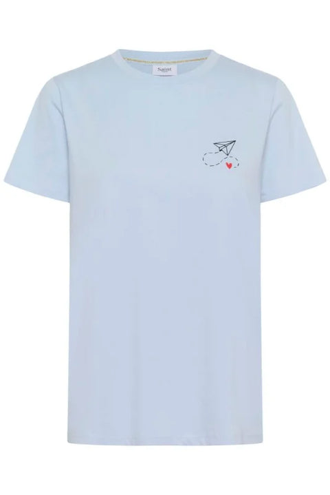 Saint Tropez Patrine T-Shirt In Skyway