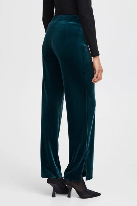 B Young Perlina Straight Pants In Reflecting Pond