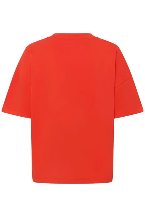 Saint Tropez Poppy T-Shirt In Valiant Poppy