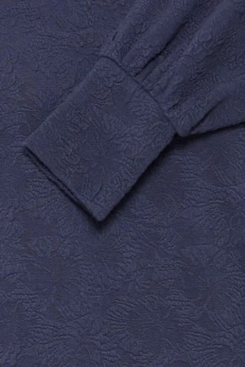 Pulz Willie Blouse In Dark Sapphire