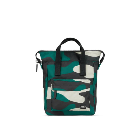 Roka London Bantry Backpack In Urban Rose Camo Camvas