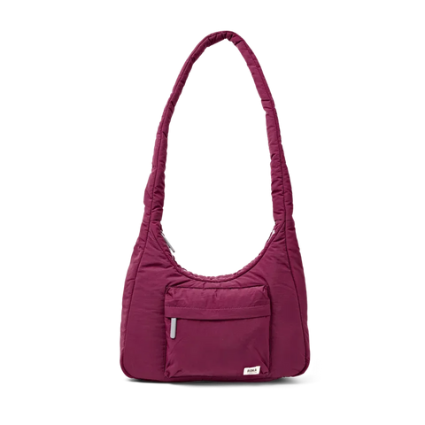 Roka London Belsize Handbag Small Merlot Taslon