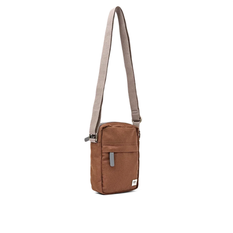 Roka London Bond Crossbody In Cinnamon Canvas