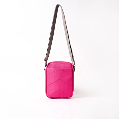 Roka London Bond Crossbody In Granita Red