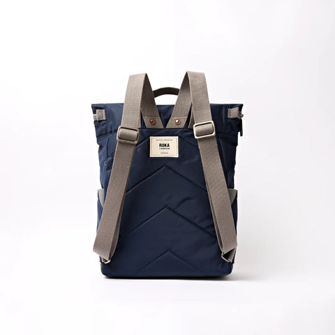 Roka London Camden J Medium Backpack In Midnight Stripe