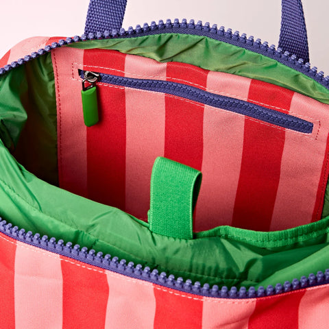 Roka London Canfield Small Backpack In Circus Print