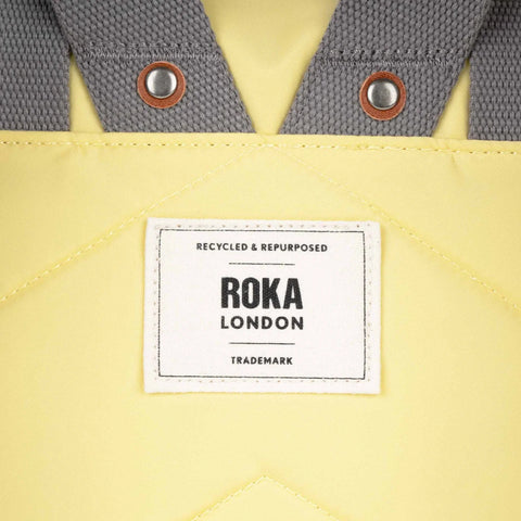 Roka London Canfield B Citron Recycled Nylon Medium CANFBMRNCIT