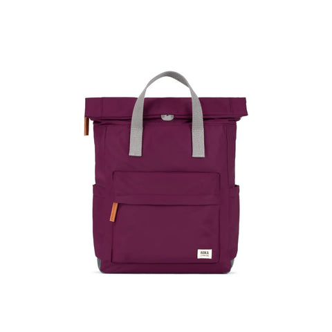 Roka London Canfield B Medium Royal Burgundy Recycled Nylon