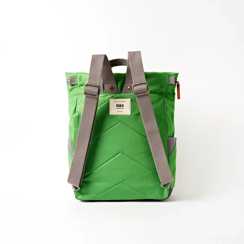 Roka London Canfield Medium Backpack In Online Lime