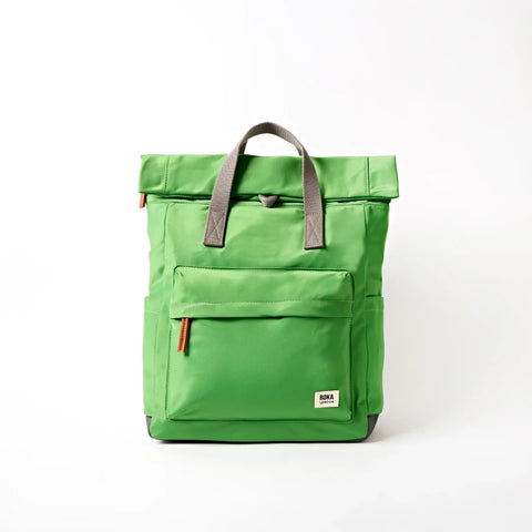 Roka London Canfield Medium Backpack In Online Lime