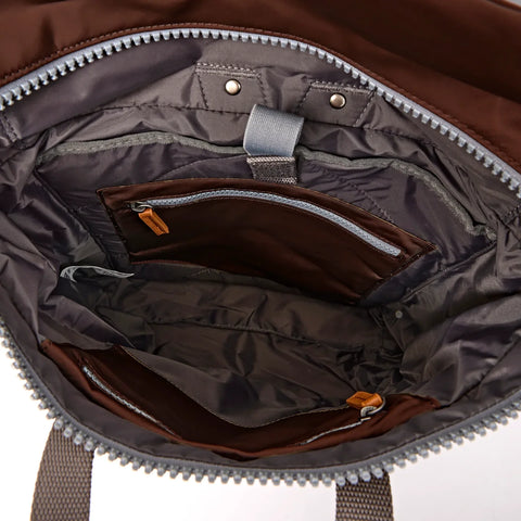 Roka London Canfield Small Backpack In Rocky Road