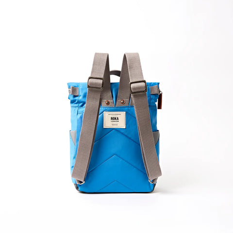 Roka London Canfield Small Backpack In Malibu Blue
