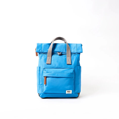 Roka London Canfield Small Backpack In Malibu Blue