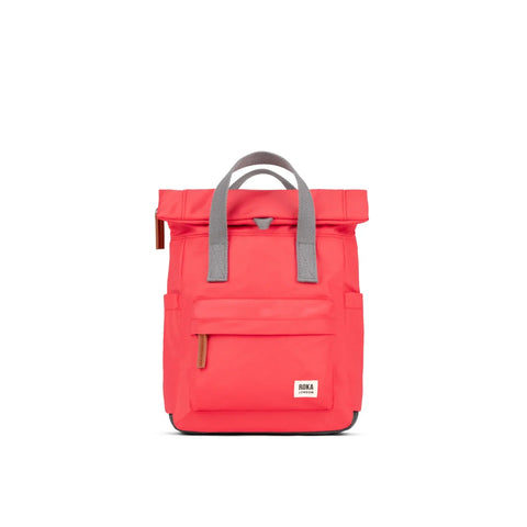 Roka London Canfield B Small Sustainable Nylon Poppy