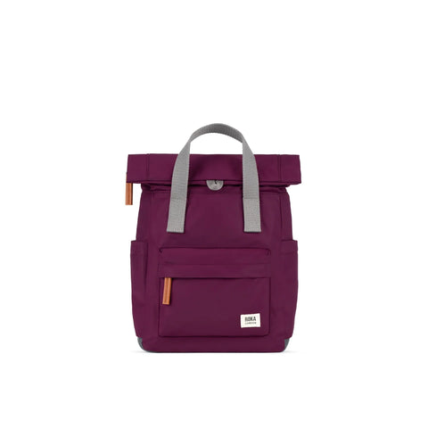Roka London Canfield B Small Royal Burgundy Recycled Nylon