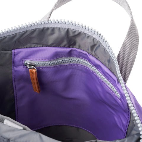 Roka London Canfield B Small Fresh Purple Recycled Nylon