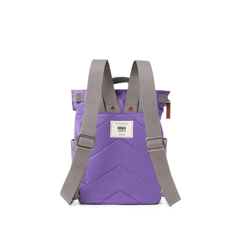 Roka London Canfield B Small Fresh Purple Recycled Nylon