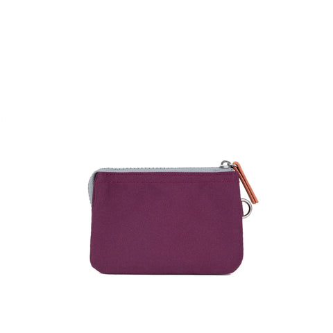Roka London Carnaby Small Cherry Lacquer Recycled Canvas