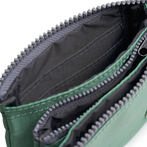 Roka London Carnaby Matcha Recycled Nylon Ripstop Small CARNSRNRMAT